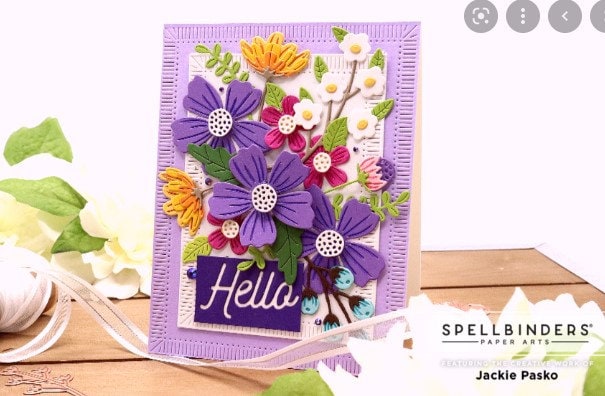 Spellbinders Etched Dies - Be Bold Blooms S5-502 - Etsy