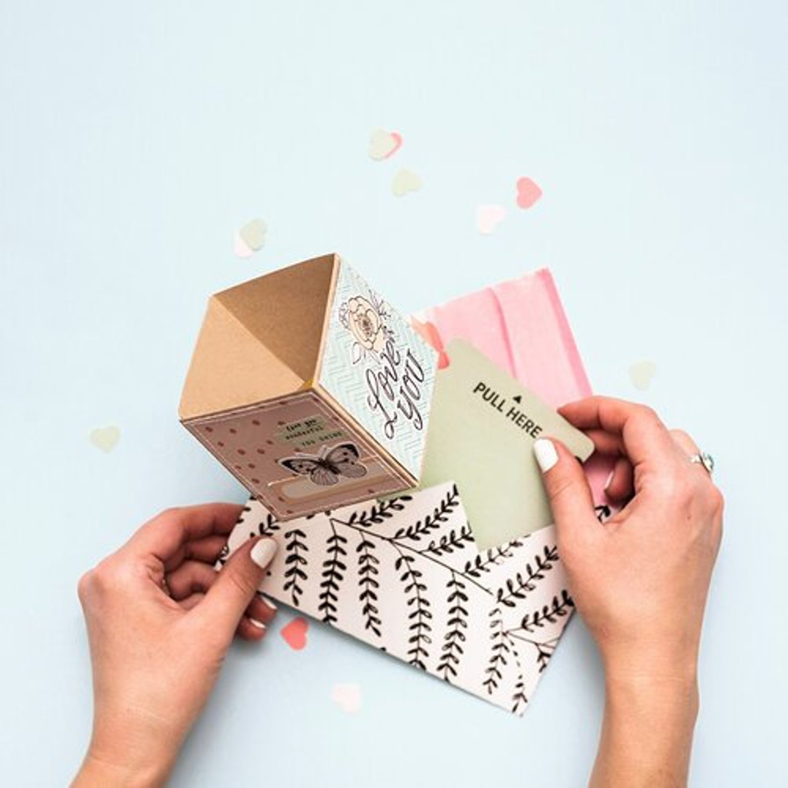 We R Memory Keepers Explosion Card Punch Board We R Memory Etsy