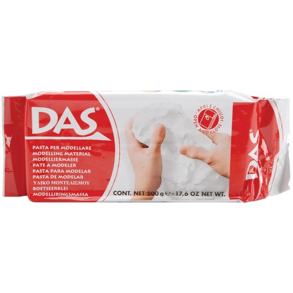 DAS Air Dry Clay White 17.6oz or 2.2lb 