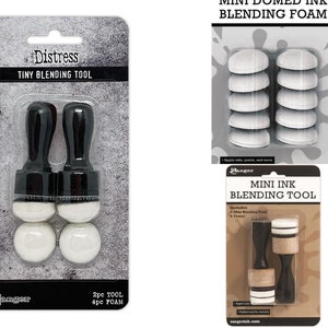 Tim Holtz Mini Ink Blending Tool, Mini Domed Foam, or Tiny Blending Tool