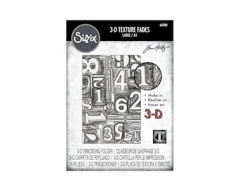 Tim Holtz Sizzix 3D Large A5 Embossing Folder Foundry 666887 - Etsy
