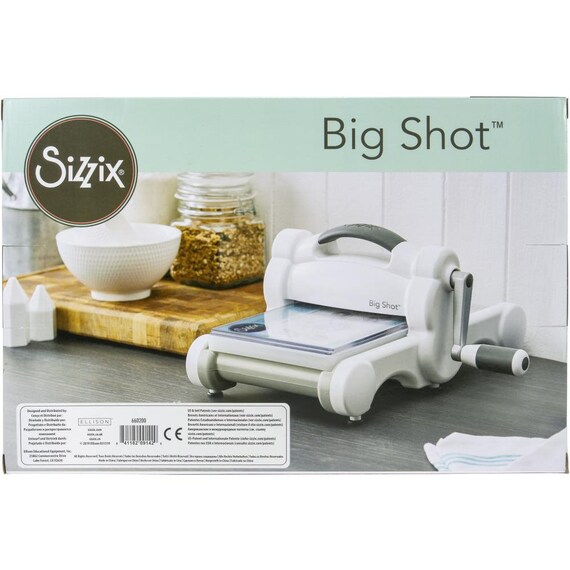 Sizzix Big Shot Plus Machine Only (White & Gray)