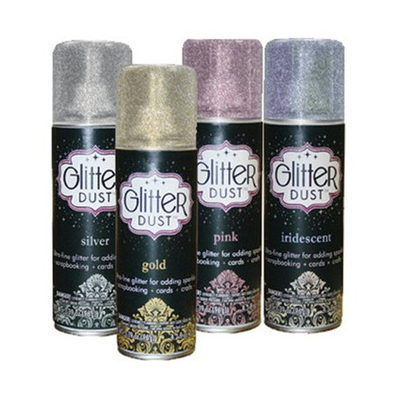Glitter Dust Ultra Fine Glitter Spray, Gold