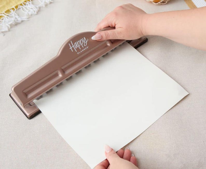 Big Happy Planner Punch MAMBI Gold, Rose Gold, Copper, Print, or Pink