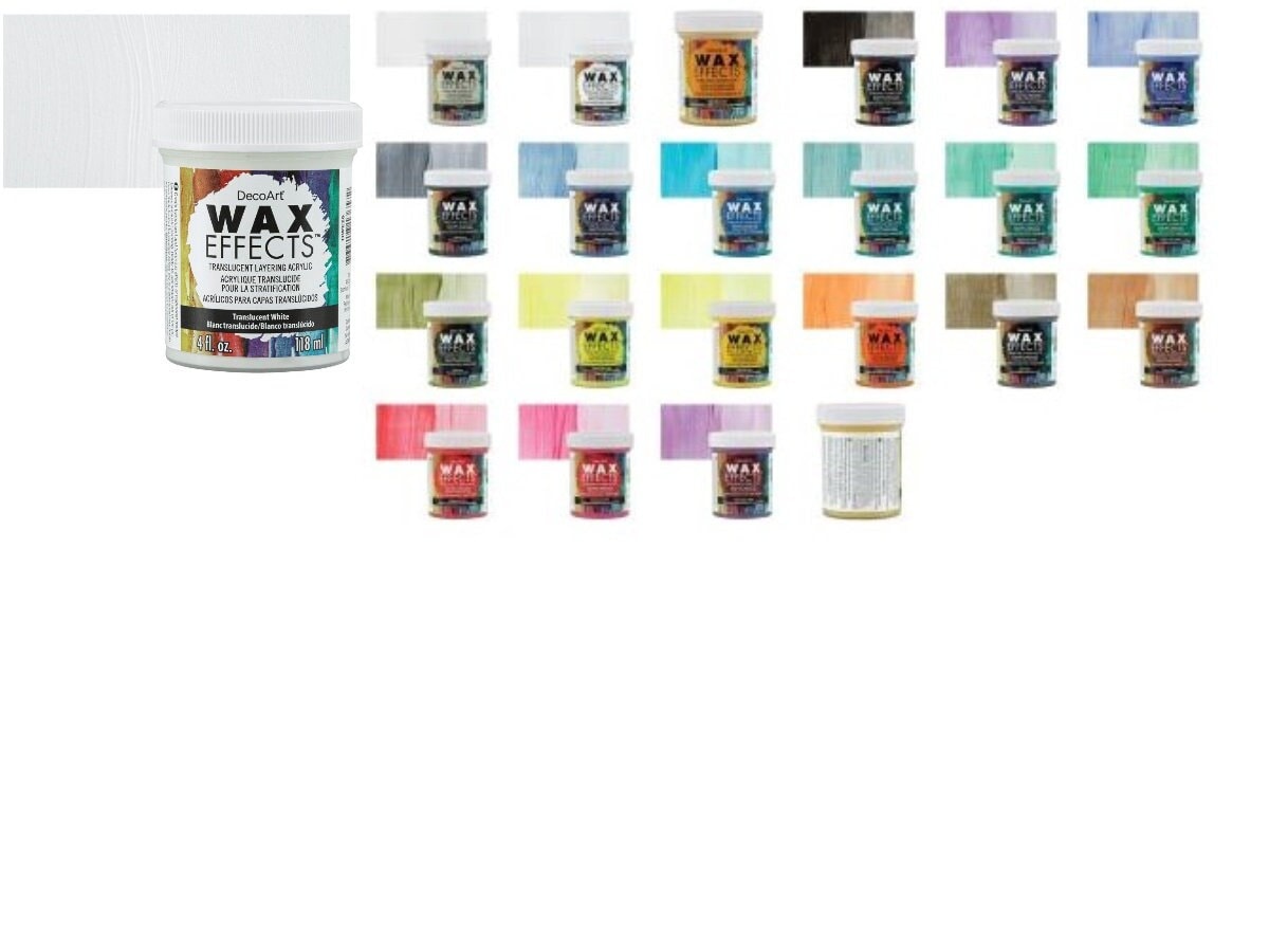 DecoArt WaxEffects Acrylics 4oz