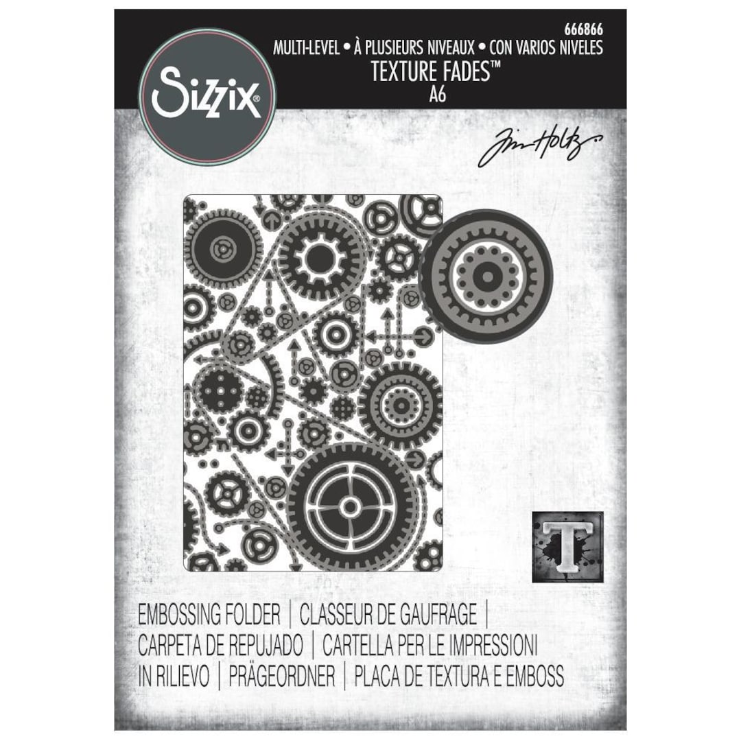 Sizzix テクスチャード・インプレッションズ エンボスフォルダー
