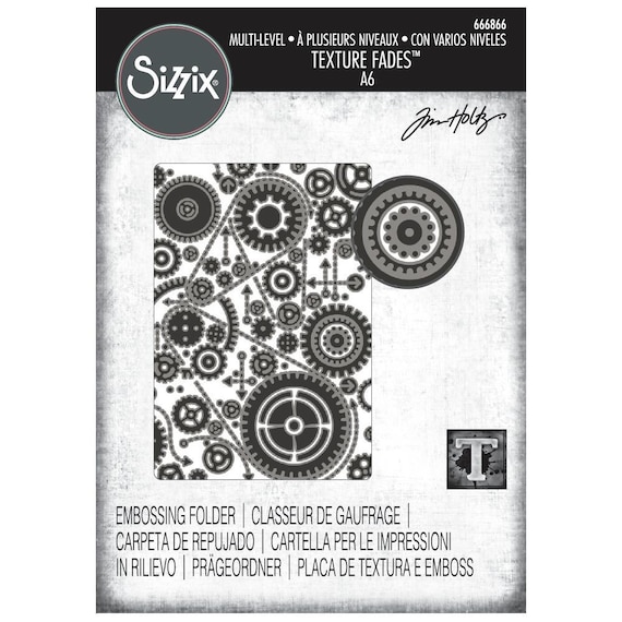 Sizzix テクスチャード・インプレッションズ エンボスフォルダー