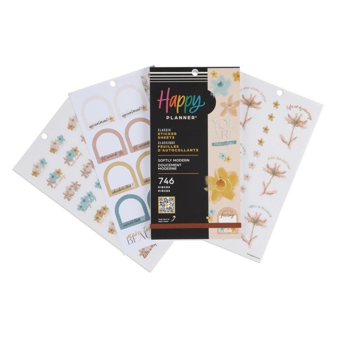 Sofly Sticker Softly Modern Value Pack Stickers - MAMBI Happy Planner Stickers - Etsy