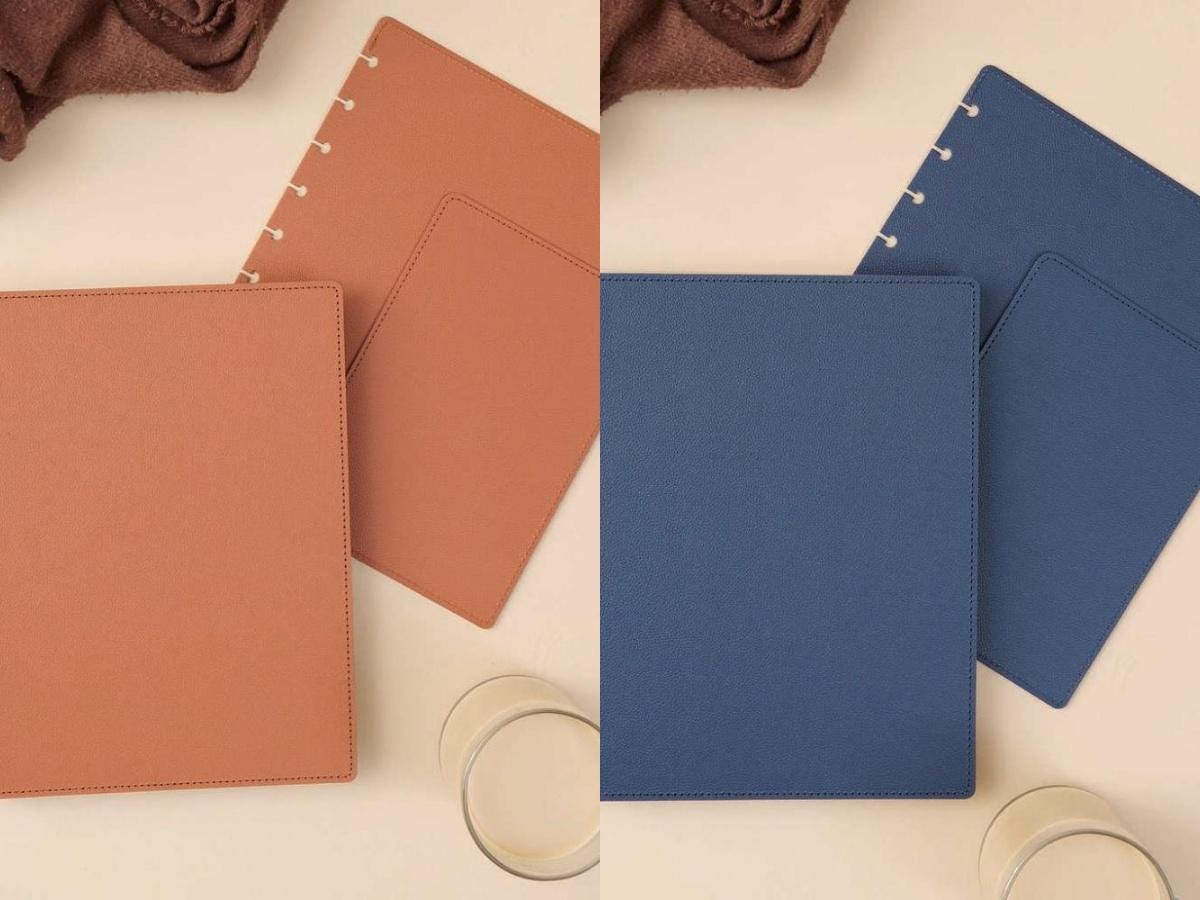 Classic Deluxe Snap-In Covers - Midnight or Camel - MAMBI Happy Planner