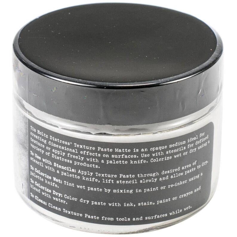 Tim Holtz Distress Texture Paste 3 Oz - Matte or Translucent - Etsy