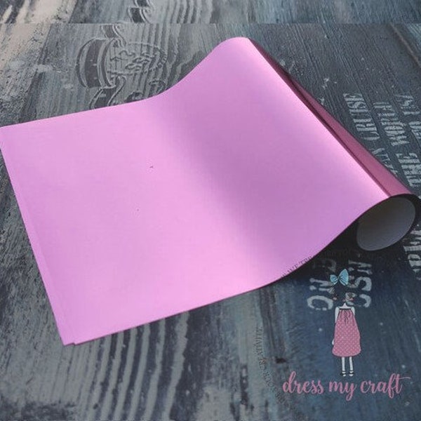 Dress My Craft - 6 x 18 Reactive Foil Sheets - Metallic Pink - 4 Pack