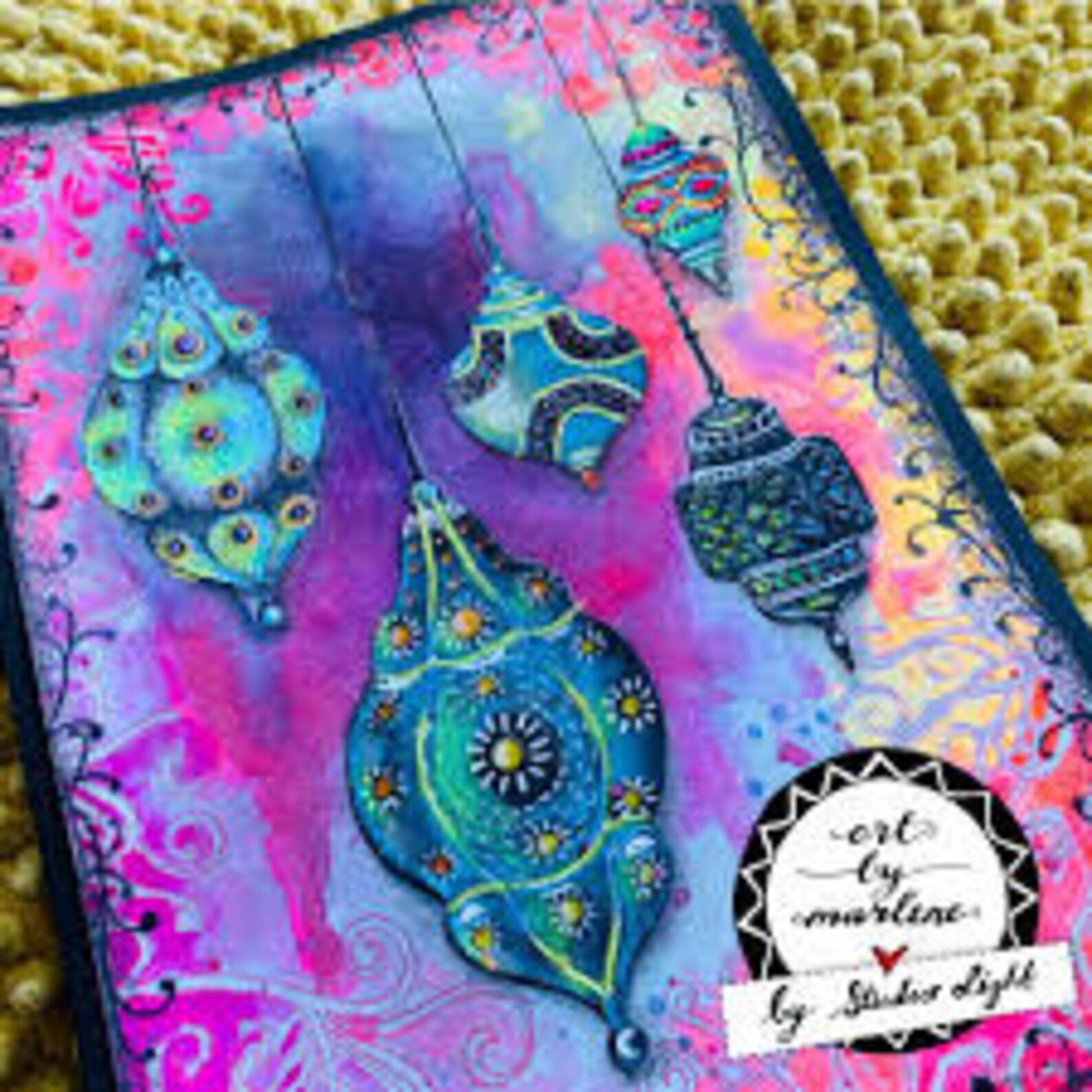 Art by Marlene Stencil Artsy Arabia MASKBM09 Etsy