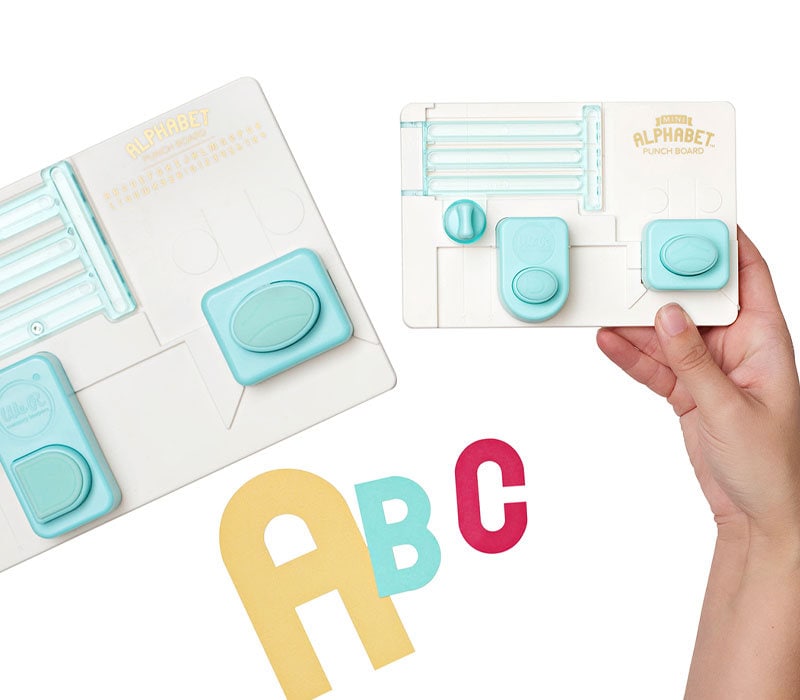 Creative Works punch die alphabet set