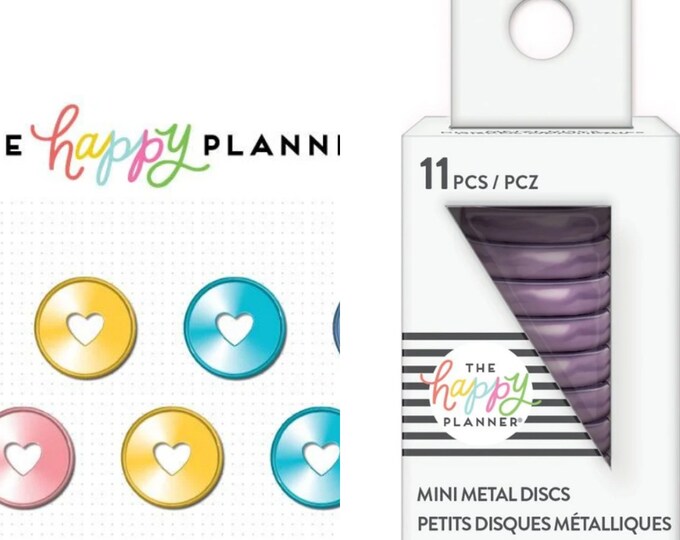 Choice of Expander Discs Value Pack Happy Planner Etsy