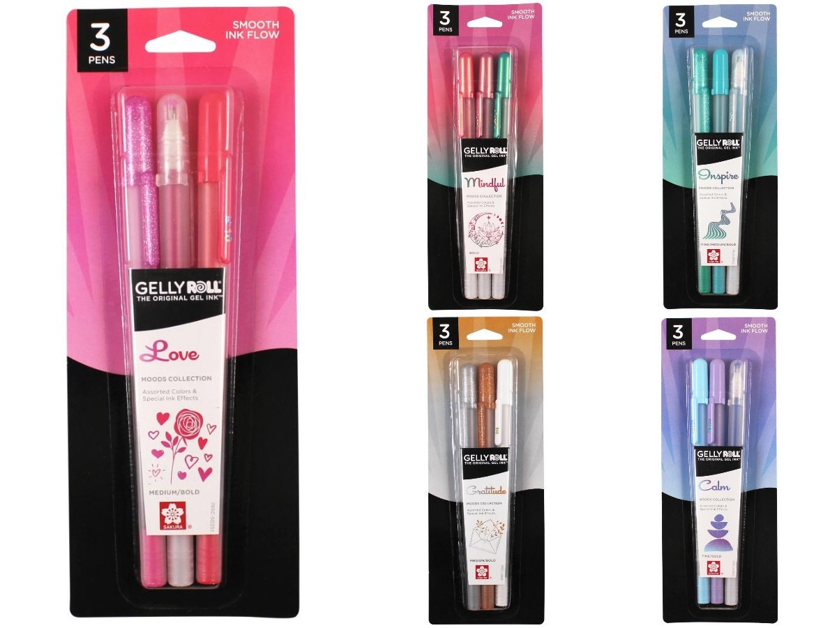 Swatching the 100 Set of Aen Art Glitter Gel Pens 