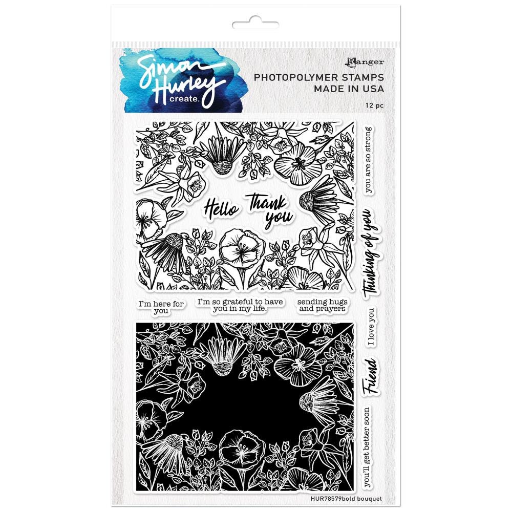 Cling Stamps 6x9-dudes Too! Simon Hurley Create 