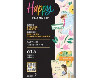 Pastimes Vorteilspack Aufkleber - Helle Blumen - MAMBI Happy Planner Stickers