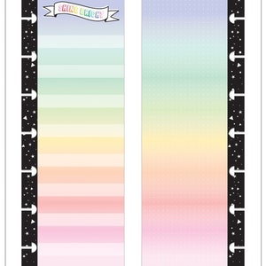 Mini Half Sheet Filler Paper - Everyday - Mini Happy Planner 60 sheets