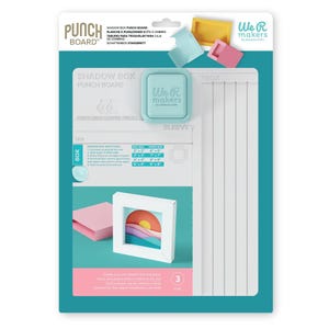 We R Makers Punch Board - Scatola delle ombre