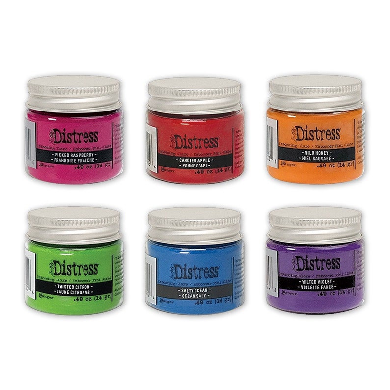 New Colors Added Tim Holtz Distress Embossing Glaze Etsy