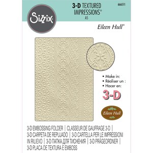 Sizzix Classeur De Gaufrage Sizzix® 3D Ipresslits™- Feuille De Ti