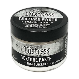 Tim Holtz Distress Texture Paste 3 oz - Matte or Translucent