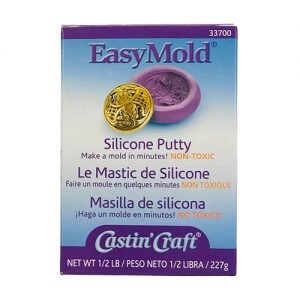 Mold Putty Silicone Mold Making Kit, Super Easy 1:1 Mix Mold Putty, 3/4 Lb  400 Grams, Makes Strong Reusable Silicone Molds 