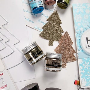 Brand New Tim Holtz Distress Sparkle Set - Holiday