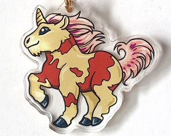Unicorn Key Ring / Keyring / Keychain / Charm
