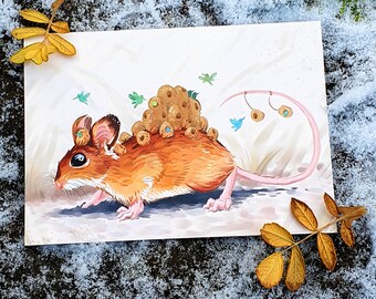 Mouse House Postcard (set of three)