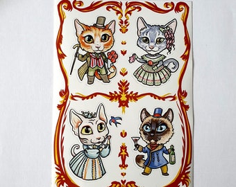 Two Lovecat Sticker Sheets