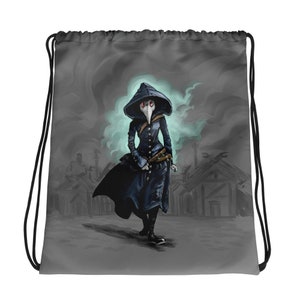 Plague Doctor Drawstring bag