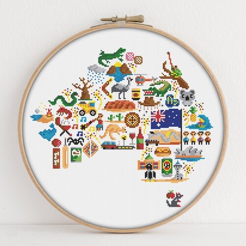 world map cross stitch pattern printable pdf pattern world etsy new zealand