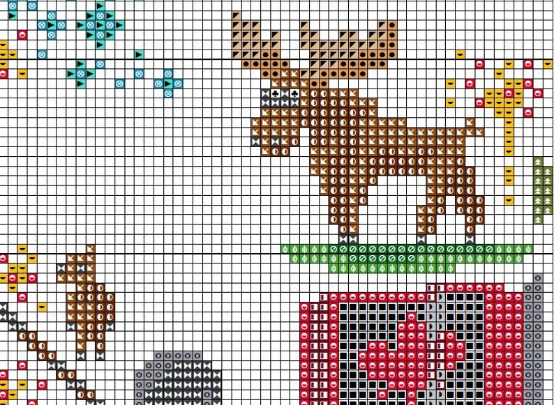 Canada Cross stitch pattern Printable PDF Pattern Map Etsy
