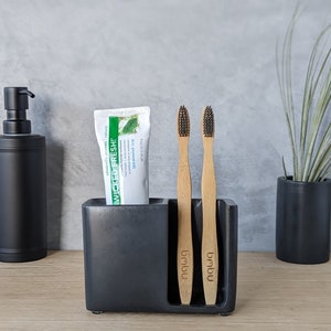 Concrete Toothbrush Holder