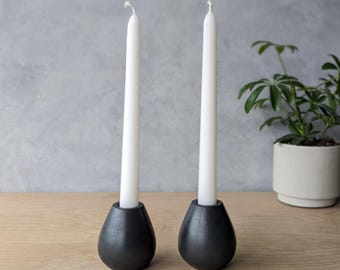 Concrete Candle Holder Set of 2