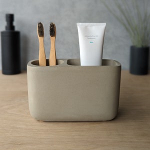 Concrete Toothbrush Holder image 4