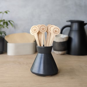 Mixing Stick Coffee Stirring Stick Cute Coffee Spoon Wooden Coffee