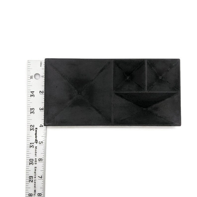 Concrete Jewelry Tray. Ring Organizer Bathroom Decor. Gift for Etsy