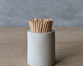 Concrete Toothpick Holder