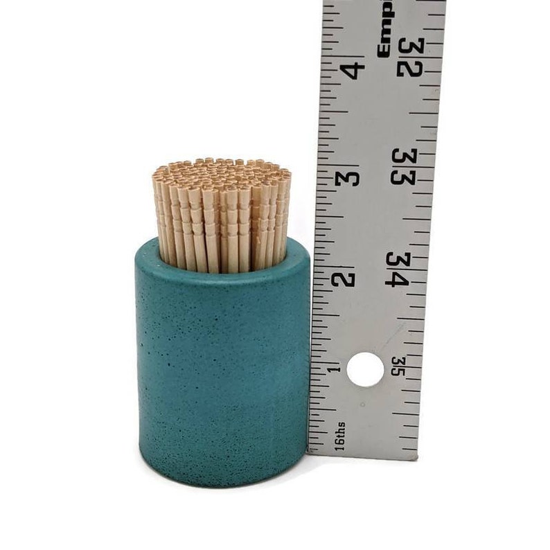 Toothpick Holder. Concrete Toothpick Holder. Modern Kitchen Etsy