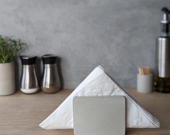 Concrete Cocktail Napkin/Sponge Holder