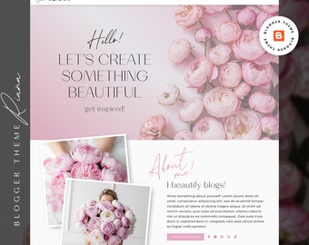 Blogger Theme - RIANA- Responsive blogspot template