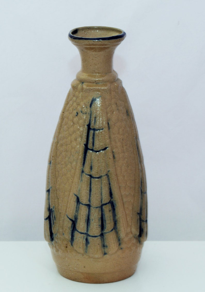 WESTERWALD German Rare JUGENDSTIL Art Nouveau Salt Glazed C1910 VASE