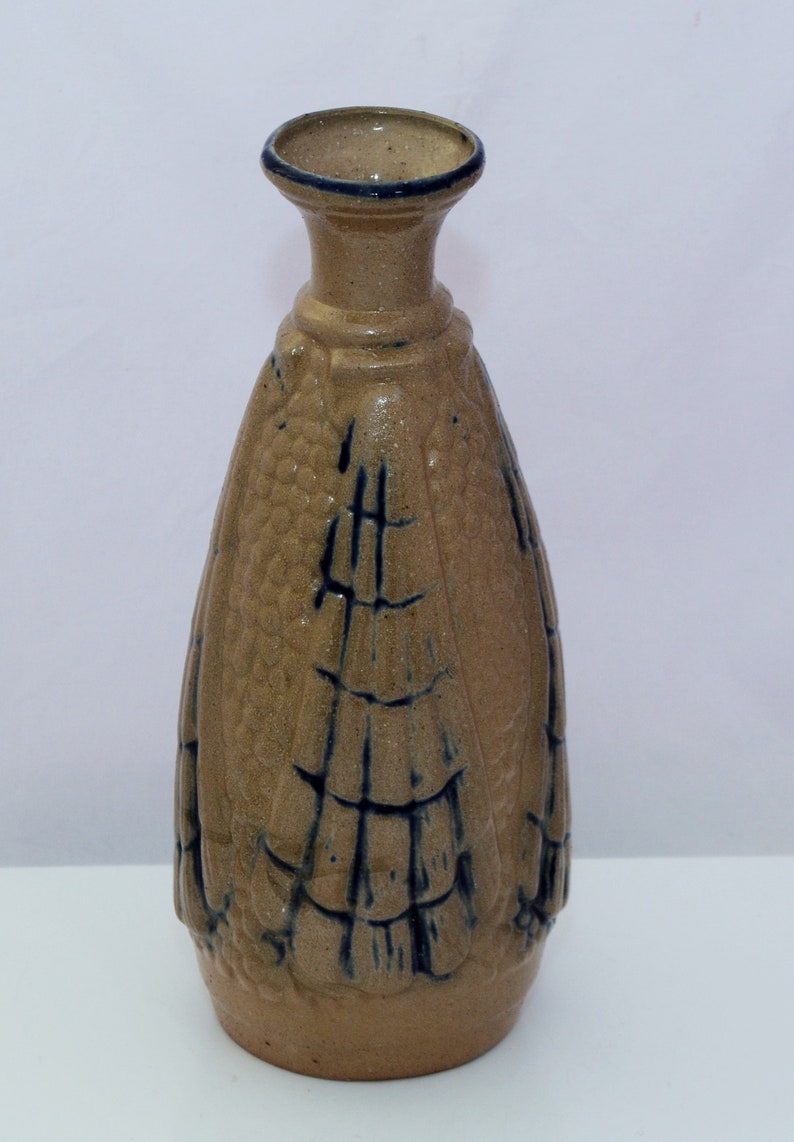 WESTERWALD German Rare JUGENDSTIL Art Nouveau Salt Glazed C1910 VASE