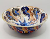 Early MEIJI Stunning ARITA IMARI FUukagawa Large Bowl C1870