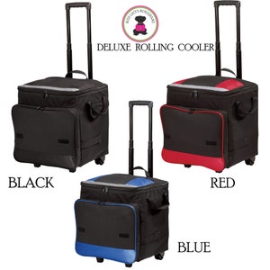 Rolling Cooler w FOR HER Monogram-Deluxe Large Cooler-Free Ship.Boat Cooler.Bridal Shower Gift.Travel Cooler.Grad Gift.Tailgate Cooler image 9