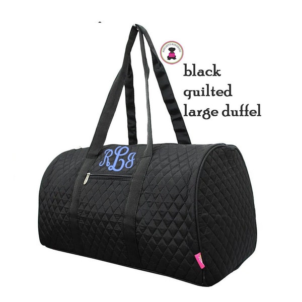 Quilted Duffel Bag Etsy