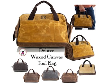 DIY Leather Tool Tote Pattern in Svg and PDF Formats 