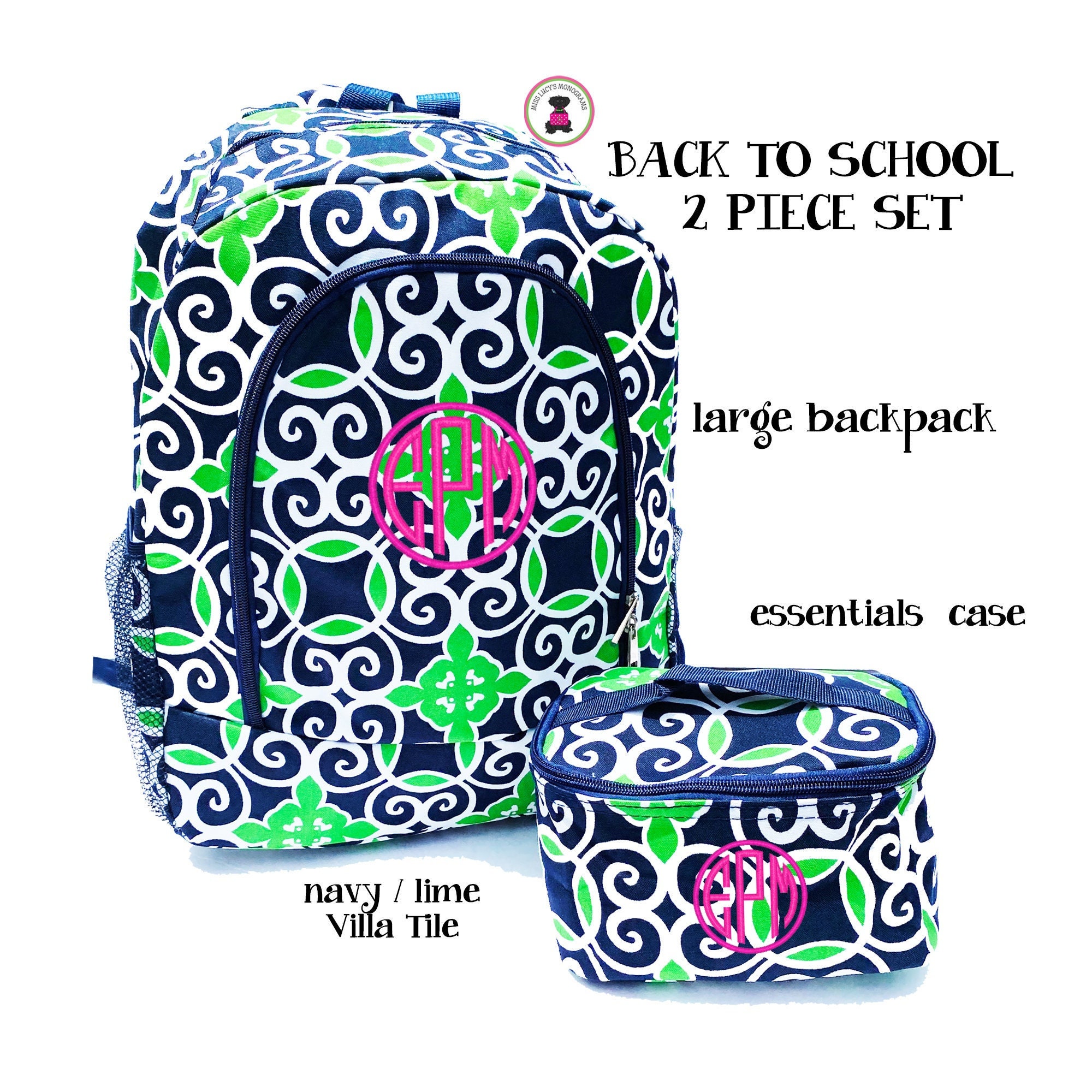 White & Blue Women\'s Backpack with Lime Accent Nike Aura Backpack 24L School Laptop Travel Bag Large Blue  main image 4